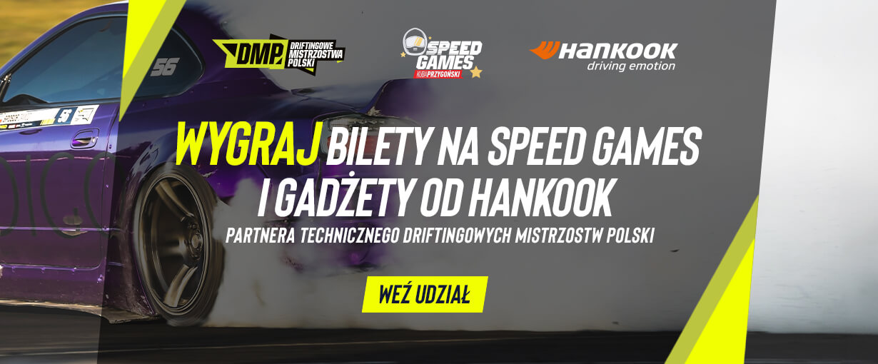 Wygraj bilety na SpeedGames od Hankook!