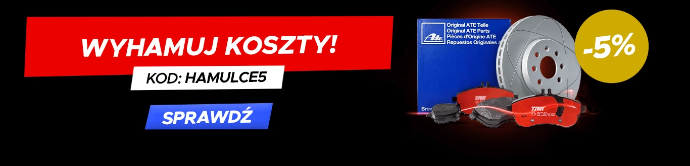 -5% na klocki i tarcze hamulcowe - Desktop