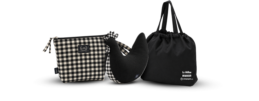 Nagrody La Millou: kosmetyczka, shopper bag i poduszka kurka