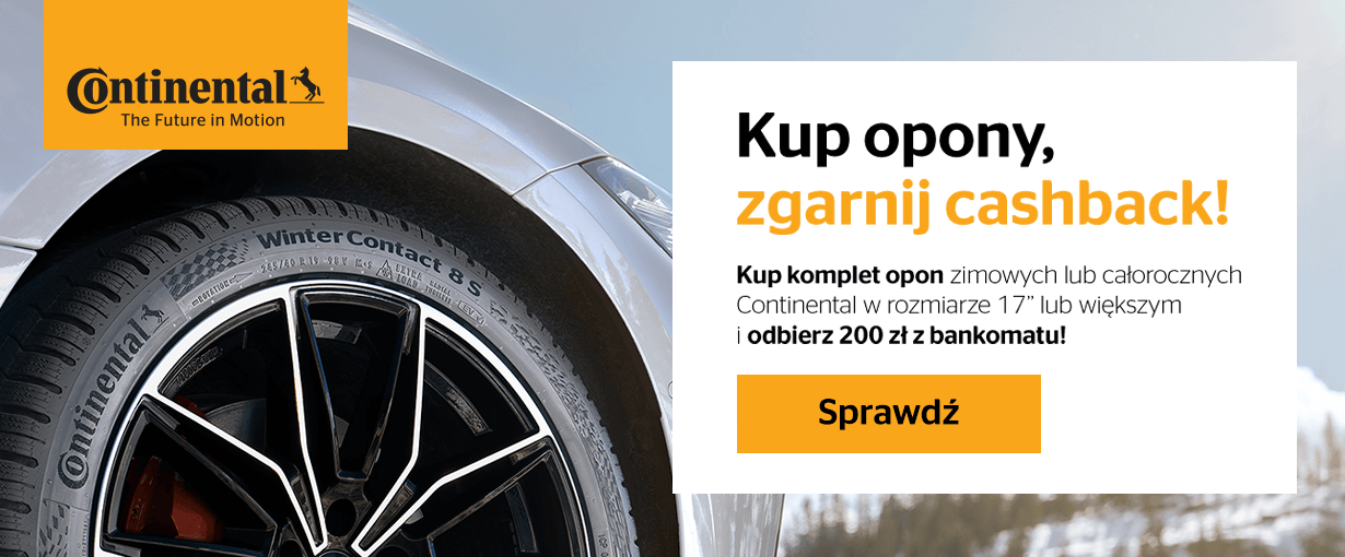 Kup opony, zgarnij cashback!