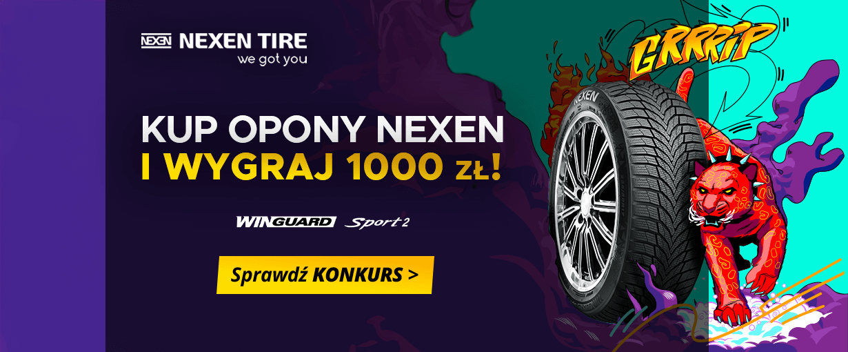 Wygraj 1000 zł od Nexen!