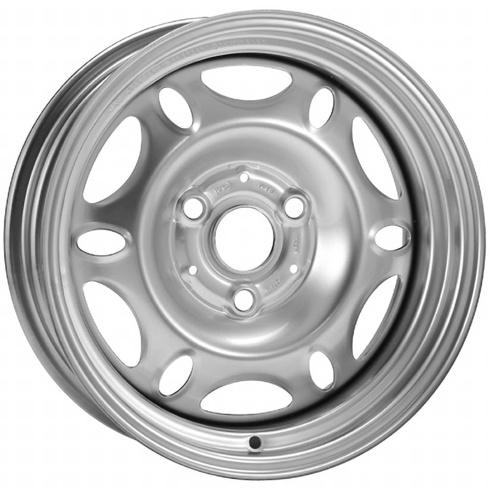 Alcar Stahlrad Smart ForTwo (ab 01/00) Voderachse 4.00x15 3x112.0 ET 27 - felgi stalowe (kolor Srebrny)