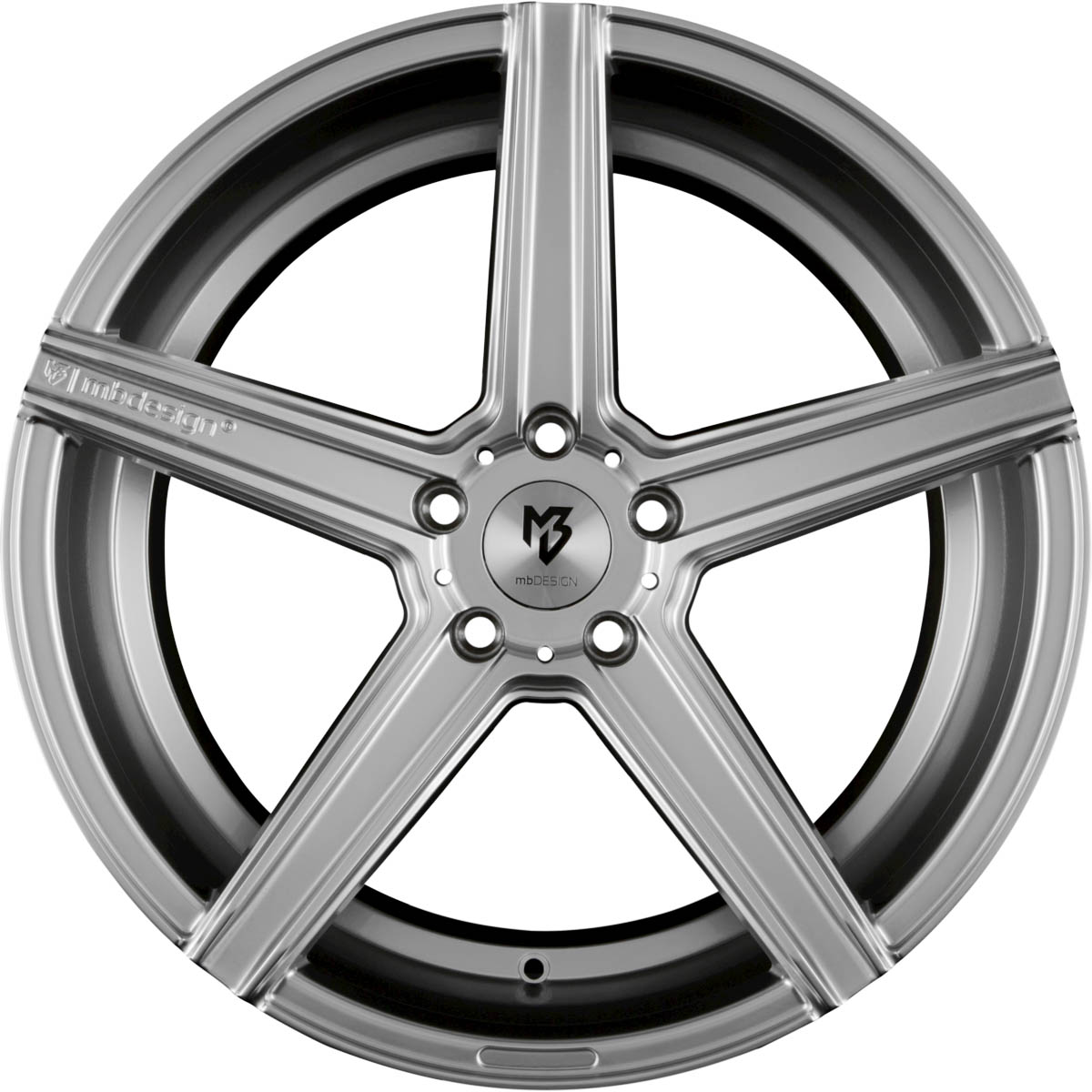 MB-DESIGN KV1 10.00x22 5x120.0 ET 30 - felgi aluminiowe (kolor Srebrny)