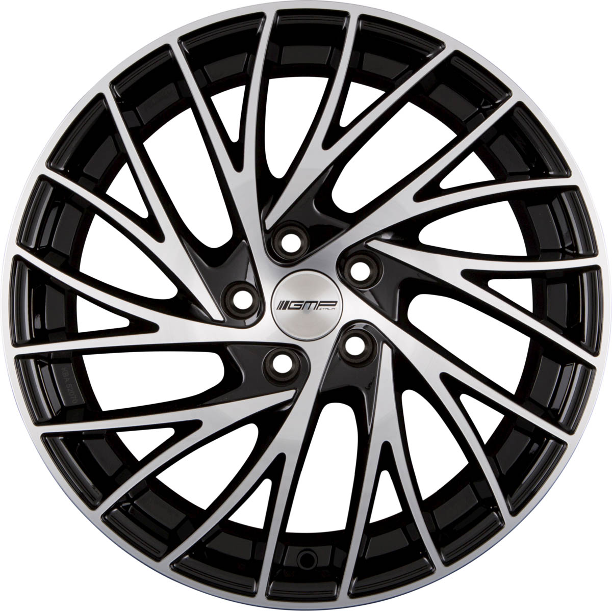 GMP Italia ENIGMA 8.00x18 5x114.3 ET 45 - felgi aluminiowe (kolor Czarny)