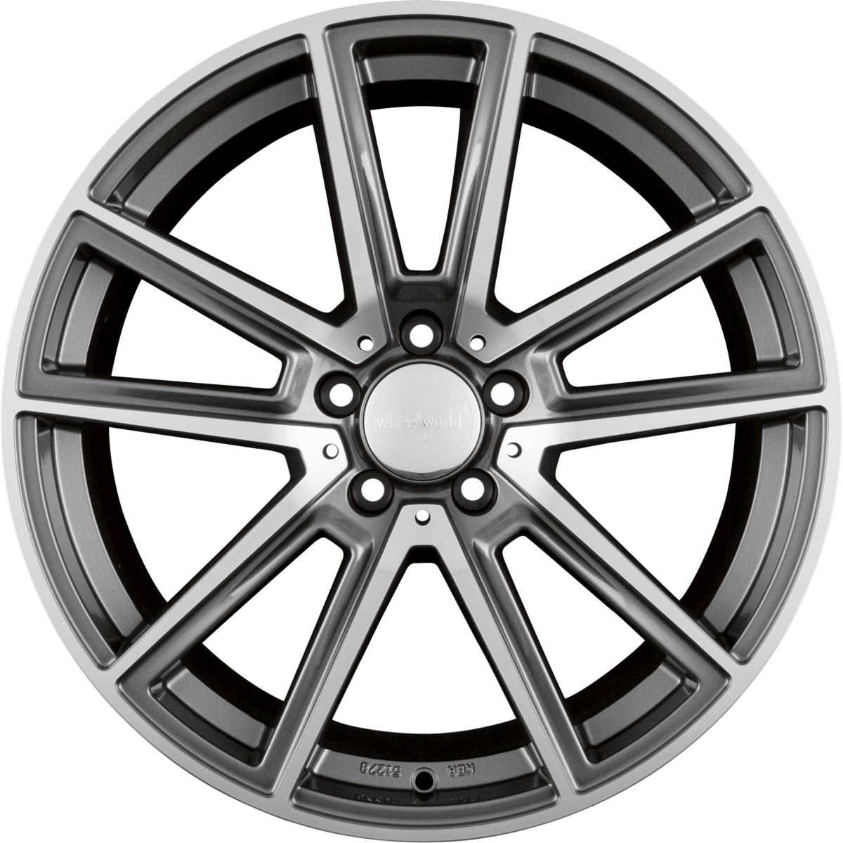 WHEELWORLD WH30 8.50x19 5x112.0 ET 45 - felgi aluminiowe (kolor Szary)