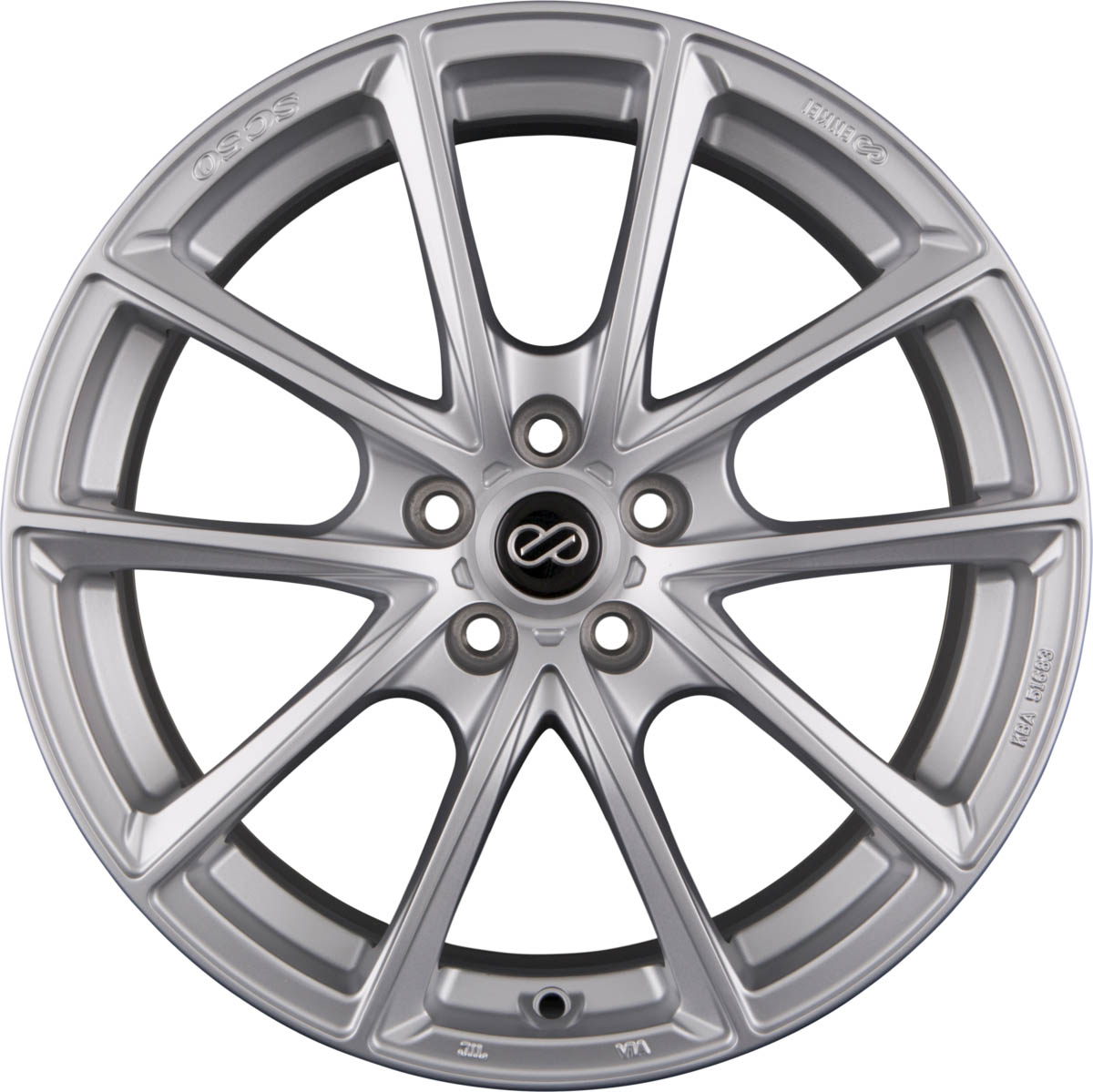 ENKEI NAGATO 8.00x18 5x112.0 ET 35 - felgi aluminiowe (kolor Srebrny)