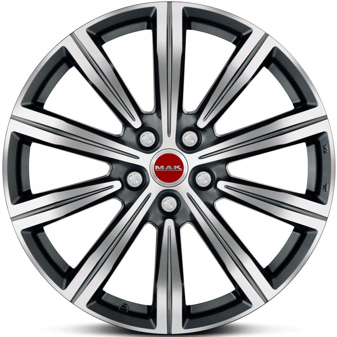 MAK BIRMINGHAM 8.50x20 5x112.0 ET 28 - felgi aluminiowe (kolor Grafitowy)