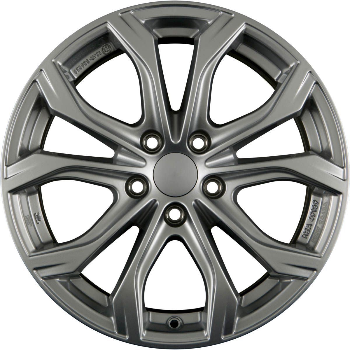 ALUTEC W10X 8.00x18 5x112.0 ET 25 - felgi aluminiowe (kolor Srebrny)