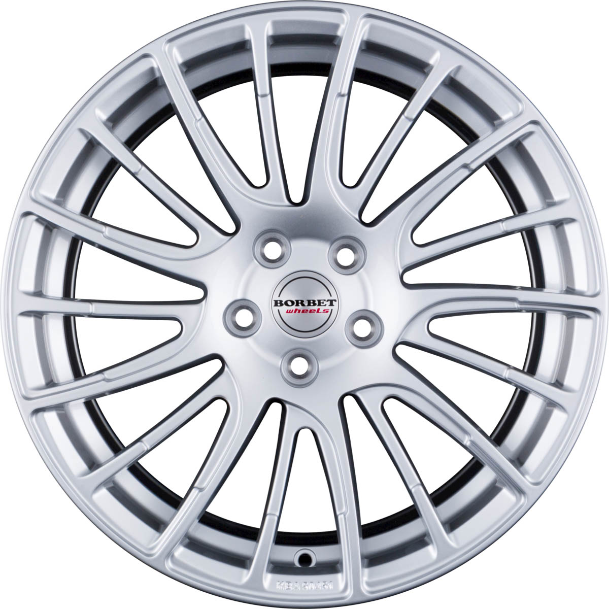 BORBET LS2 8.00x18 5x100.0 ET 35 - felgi aluminiowe (kolor Srebrny)
