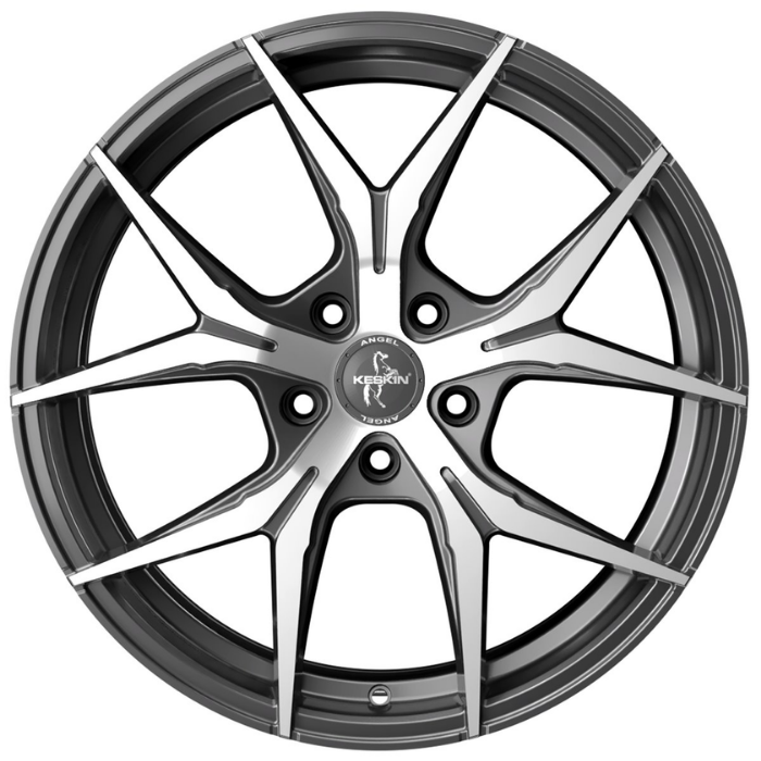 KESKIN KT19 ANGEL 8.50x19 5x112.0 ET 45 - felgi aluminiowe (kolor Srebrny)