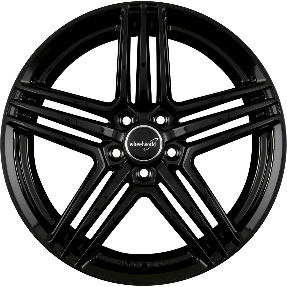 WHEELWORLD WH12 8.00x18 5x114.3 ET 45 - felgi aluminiowe (kolor Czarny)