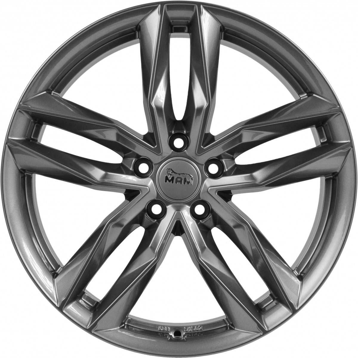 MAM MAM RS3 8.00x18 5x112.0 ET 45 - felgi aluminiowe (kolor Szary)