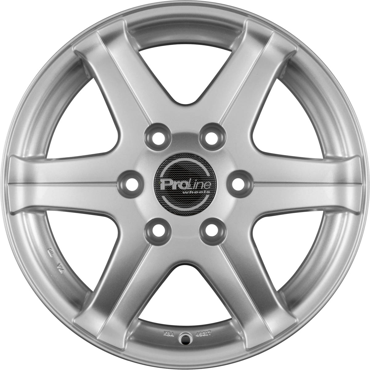 ProLine Wheels PV/T 6.50x16 5x114.3 ET 48 - felgi aluminiowe (kolor Srebrny)