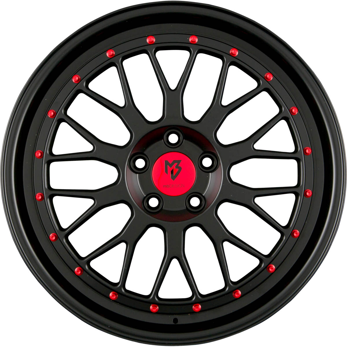 MB-DESIGN LV1 9.00x20 5x112.0 ET 20 - felgi aluminiowe (kolor Czarny)
