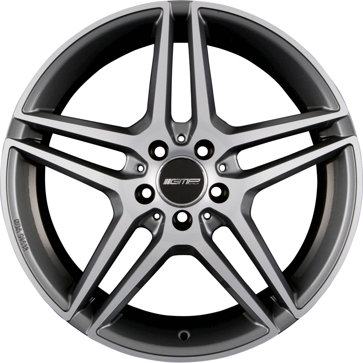 GMP Italia MYTHOS 8.00x18 5x112.0 ET 45 - felgi aluminiowe (kolor Antracytowy)