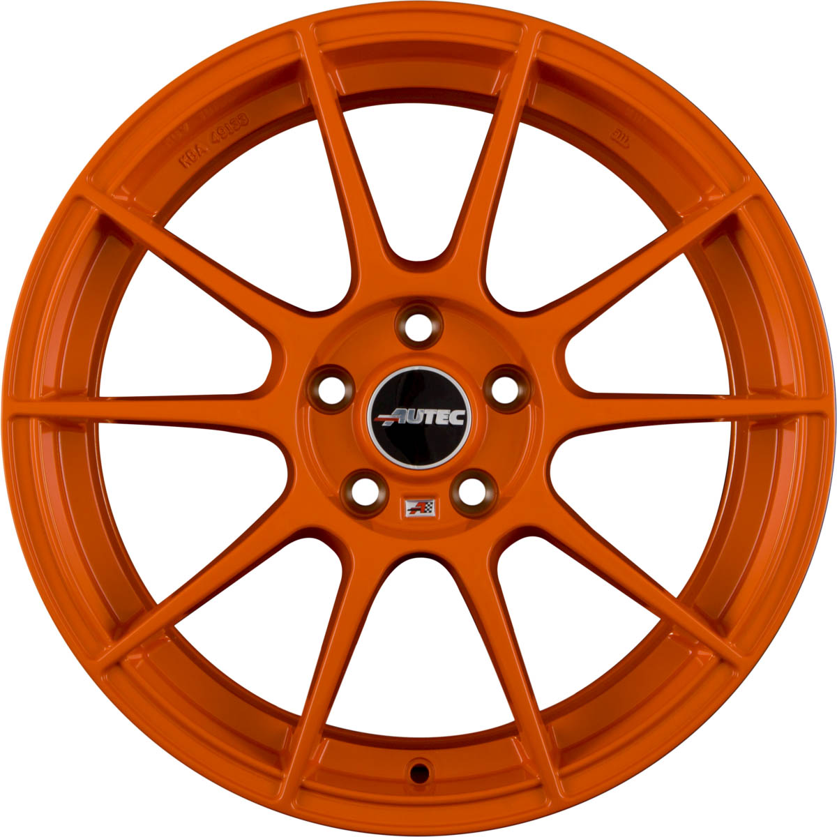 AUTEC WIZARD (W) 8.00x18 5x120.0 ET 35 - felgi aluminiowe (kolor Pomarańczowy)