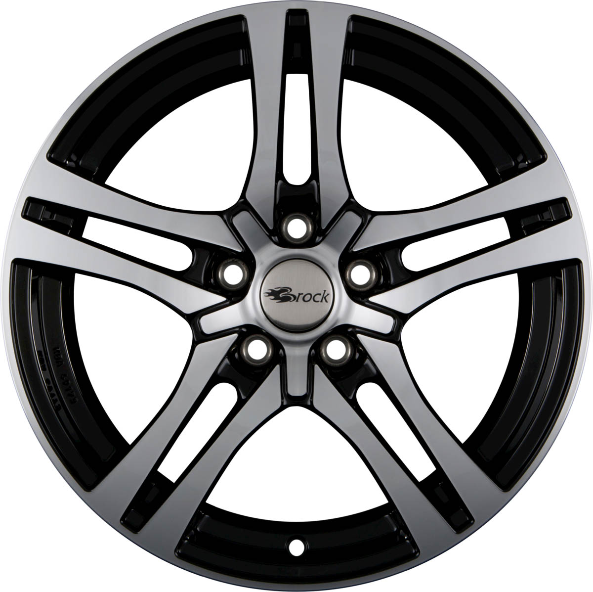 BROCK / RC RC26 7.00x16 5x108.0 ET 47 - felgi aluminiowe (kolor Czarny)