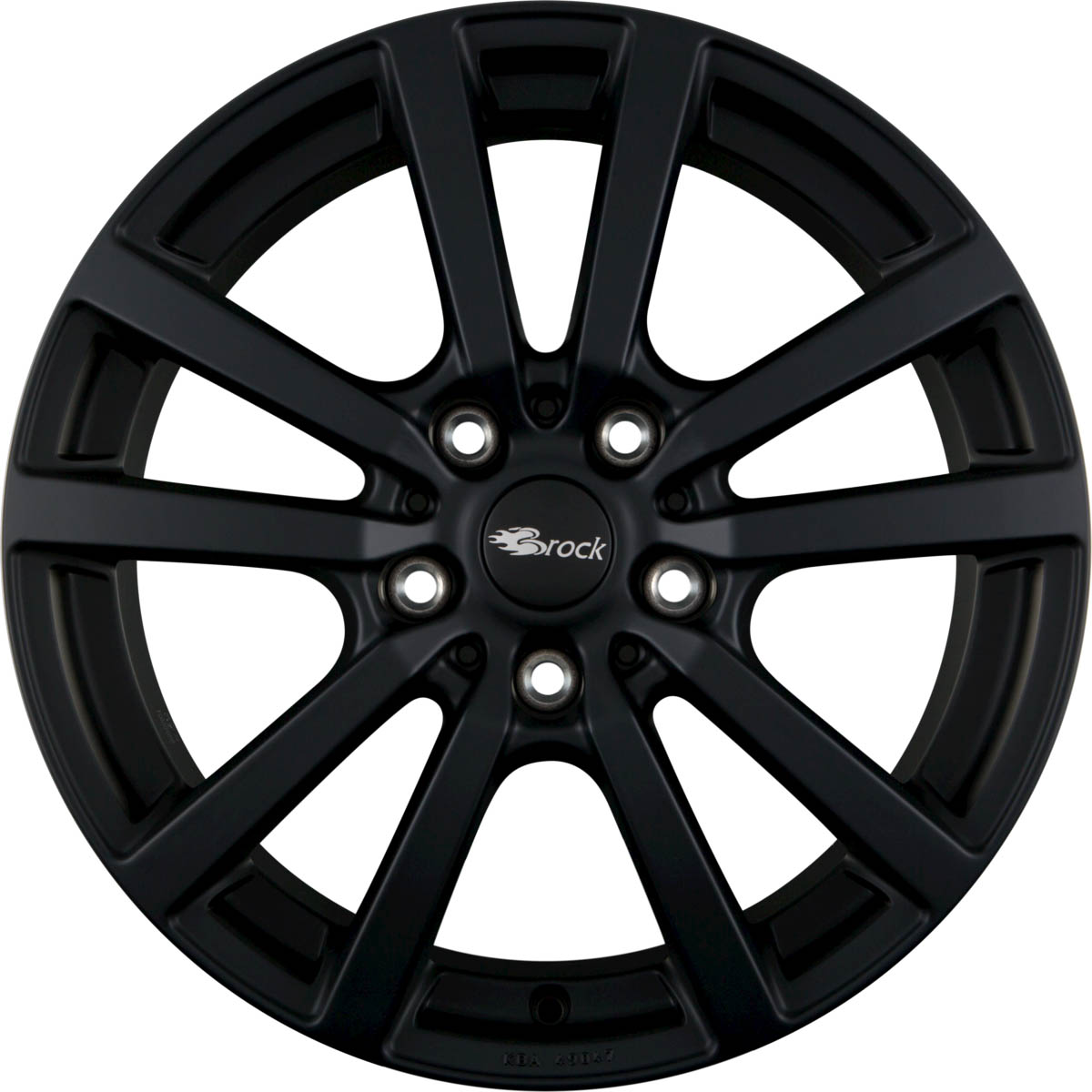 BROCK / RC RC25 6.50x16 5x118.0 ET 60 - felgi aluminiowe (kolor Czarny)
