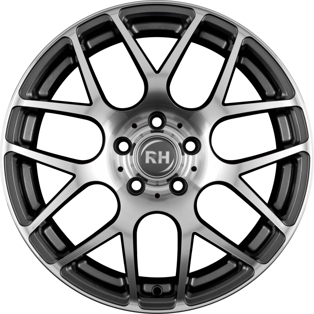 RH ALURAD NBU RACE 8.00x17 5x108.0 ET 45 - felgi aluminiowe (kolor Antracytowy)