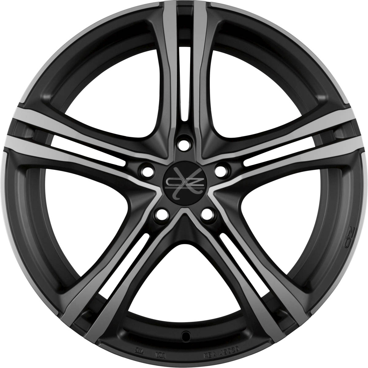 OZ X5B 7.50x17 5x108.0 ET 45 - felgi aluminiowe (kolor Grafitowy)