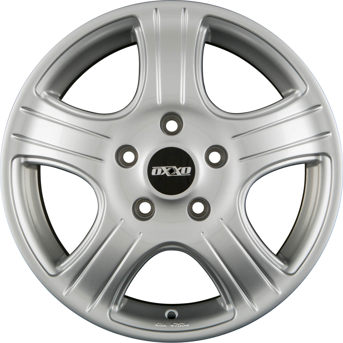 OXXO ULLAX (RG01) 6.50x16 5x114.3 ET 40 - felgi aluminiowe (kolor Srebrny)