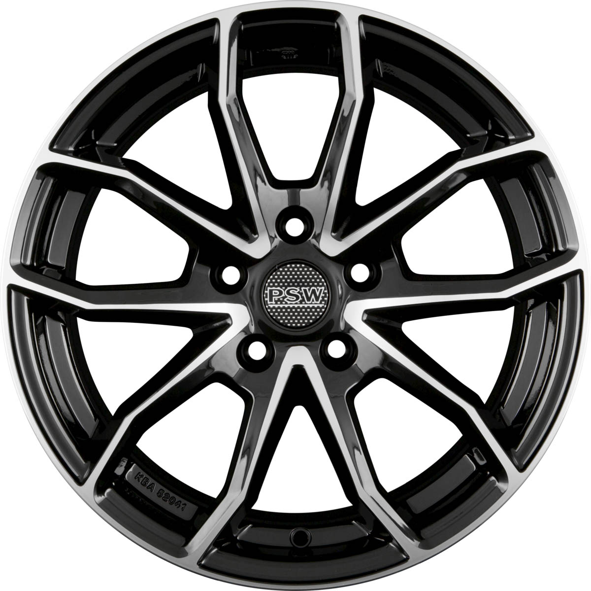 PSW Powerful Wheels MIAMI 6.50x16 5x112.0 ET 42 - felgi aluminiowe (kolor Czarny)
