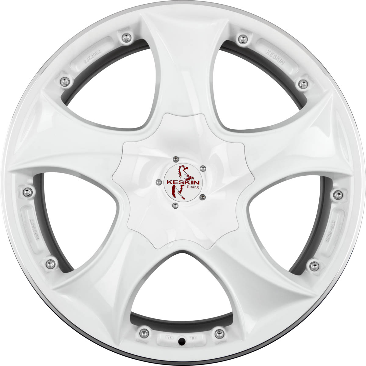 KESKIN KT 9 Malik 9.00x20 5x130.0 ET 50 - felgi aluminiowe (kolor Biały)