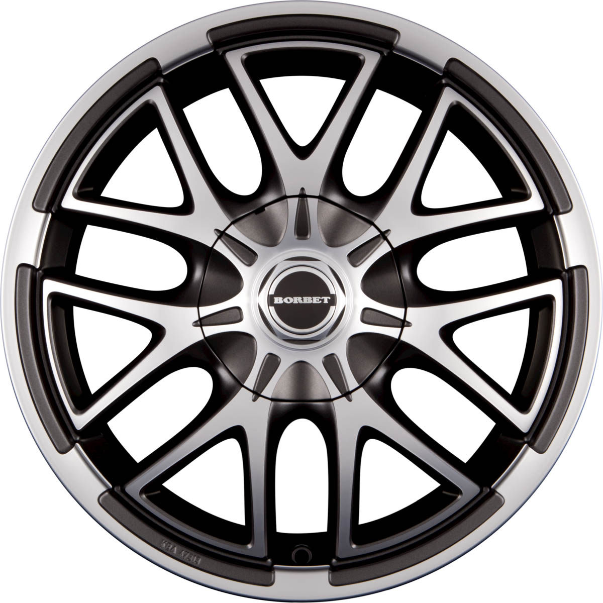 BORBET XA 9.00x20 5x108.0 ET 40 - felgi aluminiowe (kolor Antracytowy)