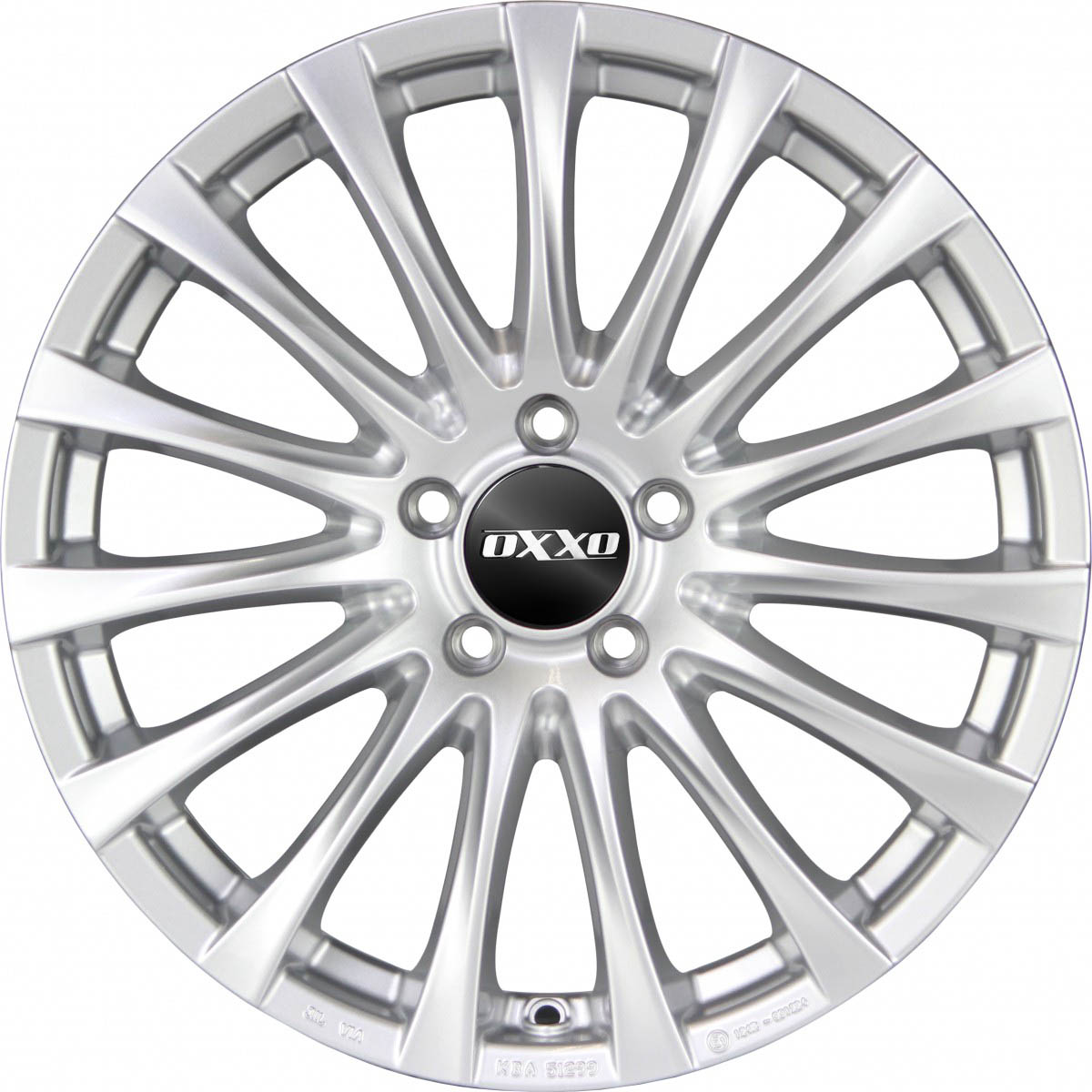 OXXO ELAN (OX14) 6.50x16 5x112.0 ET 49 - felgi aluminiowe (kolor Srebrny)