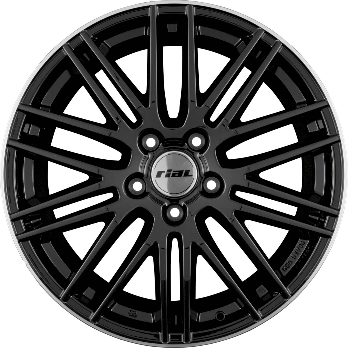 RIAL KIBO X 9.00x20 5x130.0 ET 52 - felgi aluminiowe (kolor Czarny)