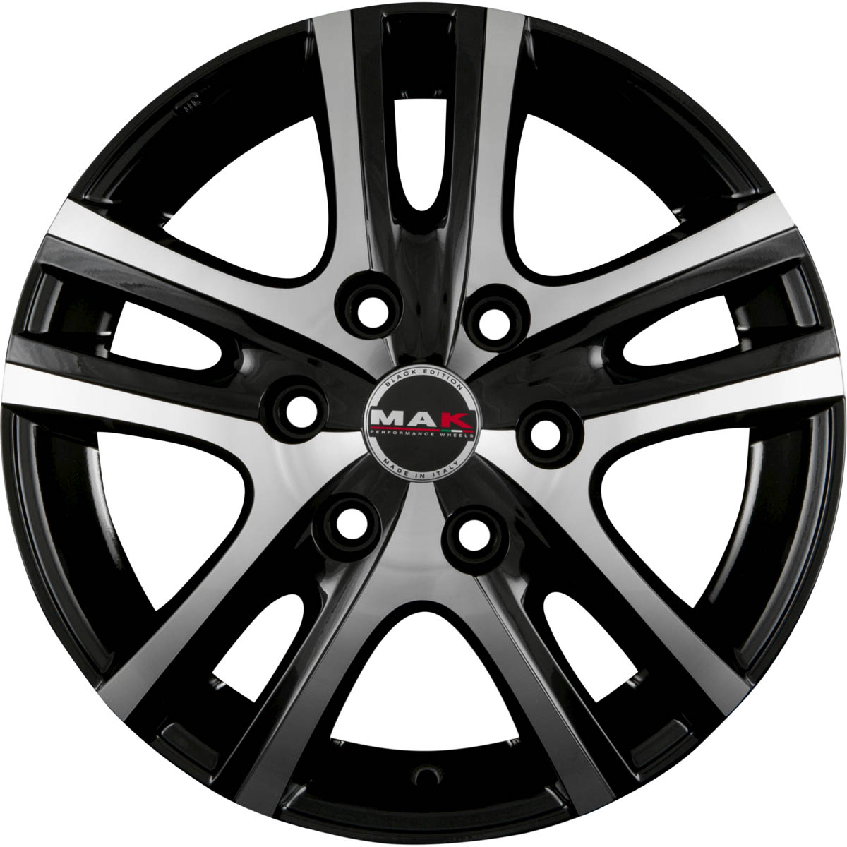 MAK ARIA 7.00x16 6x139.7 ET 38 - felgi aluminiowe (kolor Czarny)