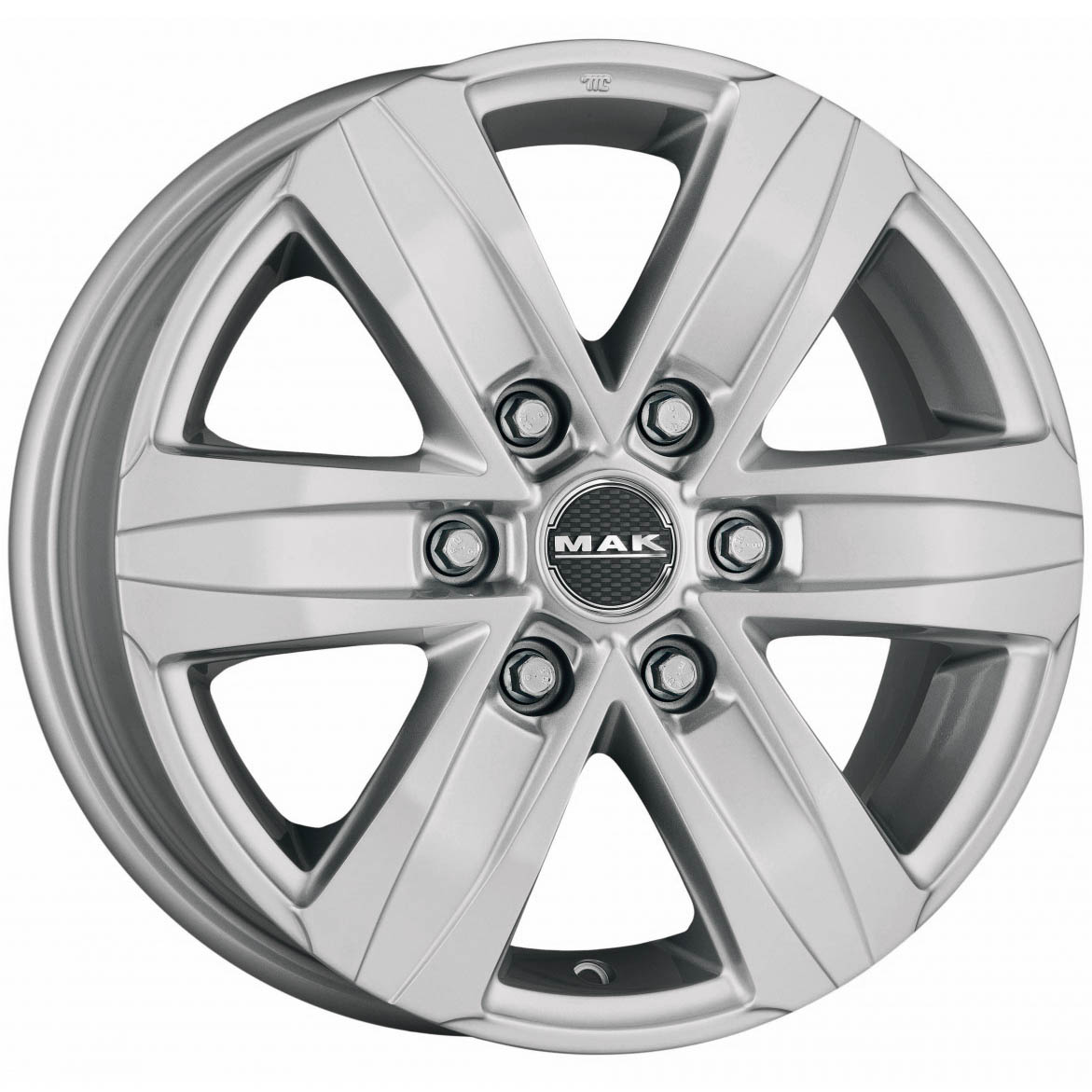 MAK STONE 6 8.00x18 6x114.3 ET 45 - felgi aluminiowe (kolor Srebrny)