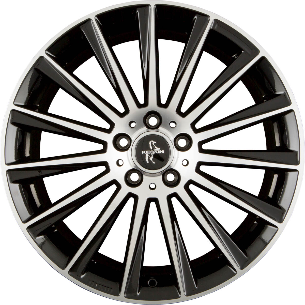 KESKIN KT18 TURBO 8.50x20 5x120.0 ET 30 - felgi aluminiowe (kolor Czarny)