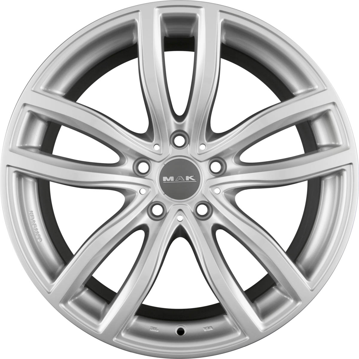 MAK FAHR 7.50x17 5x112.0 ET 52 - felgi aluminiowe (kolor Srebrny)