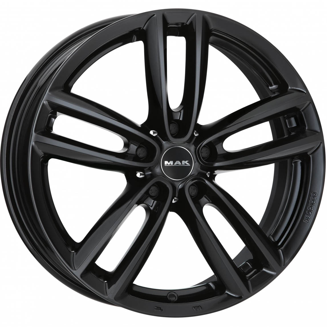MAK OXFORD 8.00x19 5x112.0 ET 55 - felgi aluminiowe (kolor Czarny)