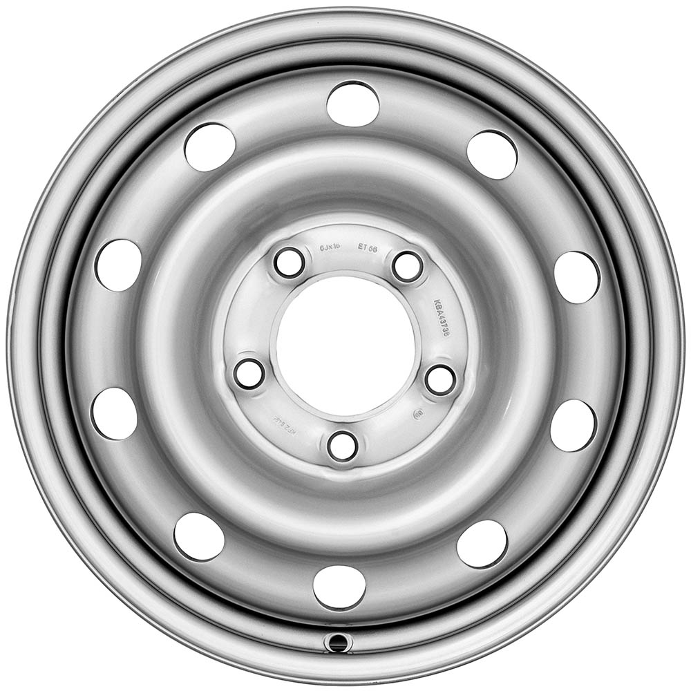Alcar Stahlrad Master (ab 08/00)/Master Kombi / OPEL Movano / NISSAN Interstar 6.00x16 5x130.0 ET 66 - felgi stalowe (kolor Srebrny)