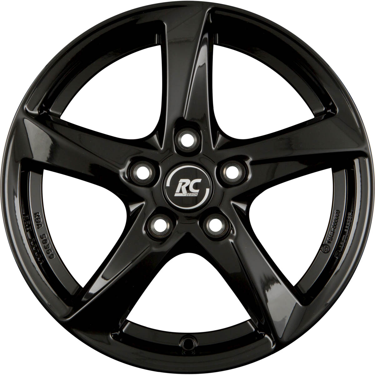 BROCK / RC RC30 7.50x18 5x108.0 ET 49 - felgi aluminiowe (kolor Czarny)