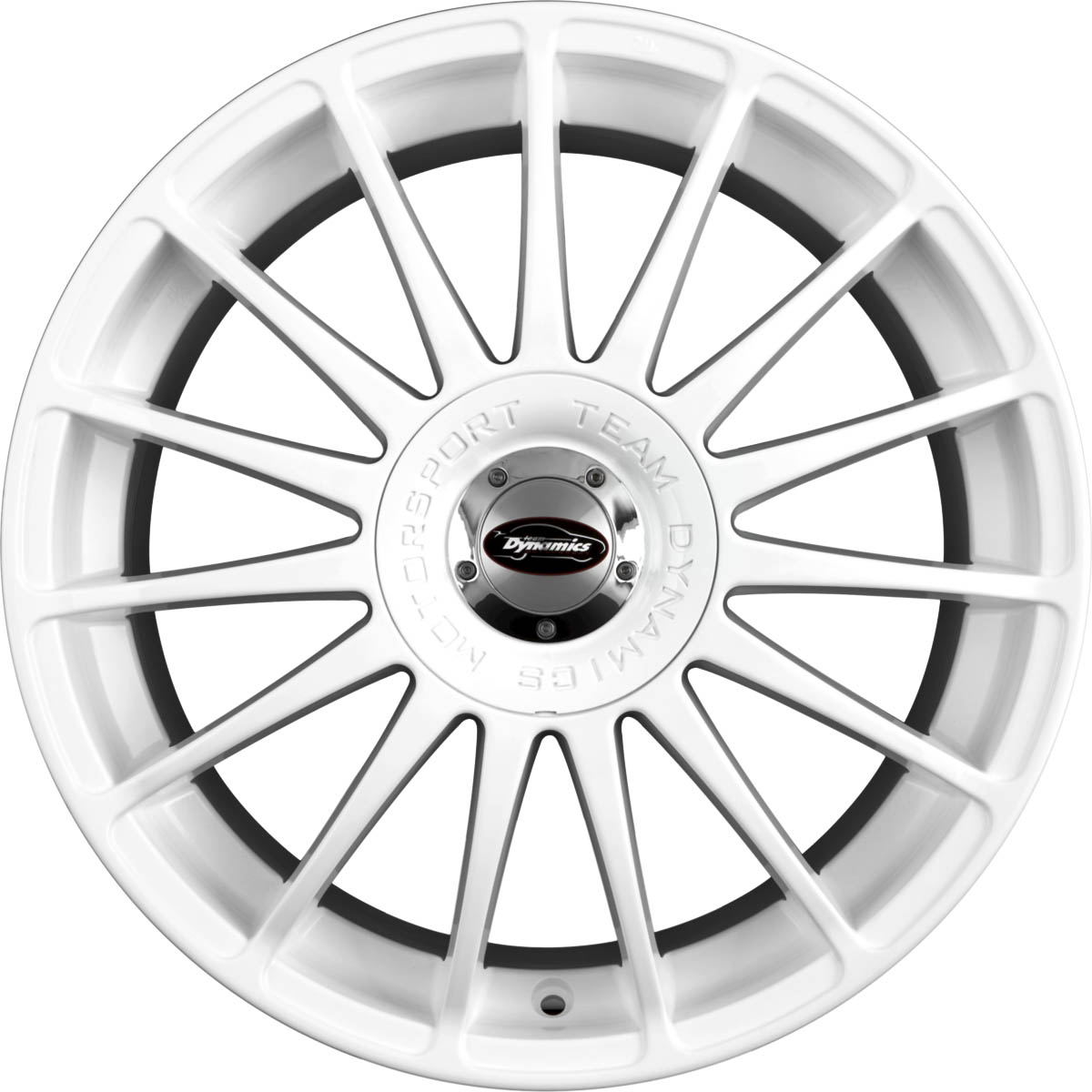 TEAM DYNAMICS MONZA R 7.50x18 5x100.0 ET 45 - felgi aluminiowe (kolor Biały)