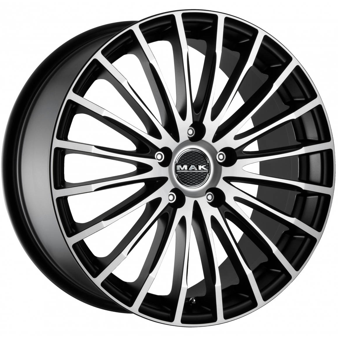 MAK FATALE 8.50x19 5x112.0 ET 32 - felgi aluminiowe (kolor Czarny)