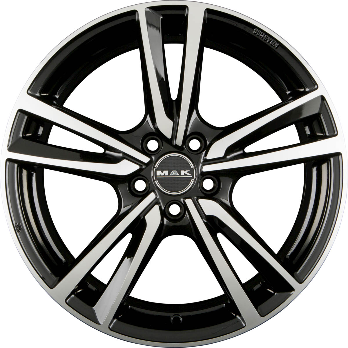 MAK ICONA 6.50x16 5x114.3 ET 40 - felgi aluminiowe (kolor Czarny)