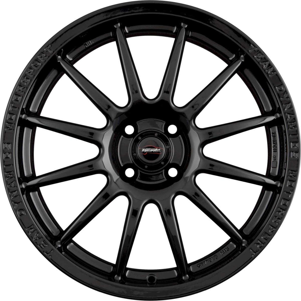 TEAM DYNAMICS PRO RACE 1.2 8.00x18 5x112.0 ET 40 - felgi aluminiowe (kolor Czarny)