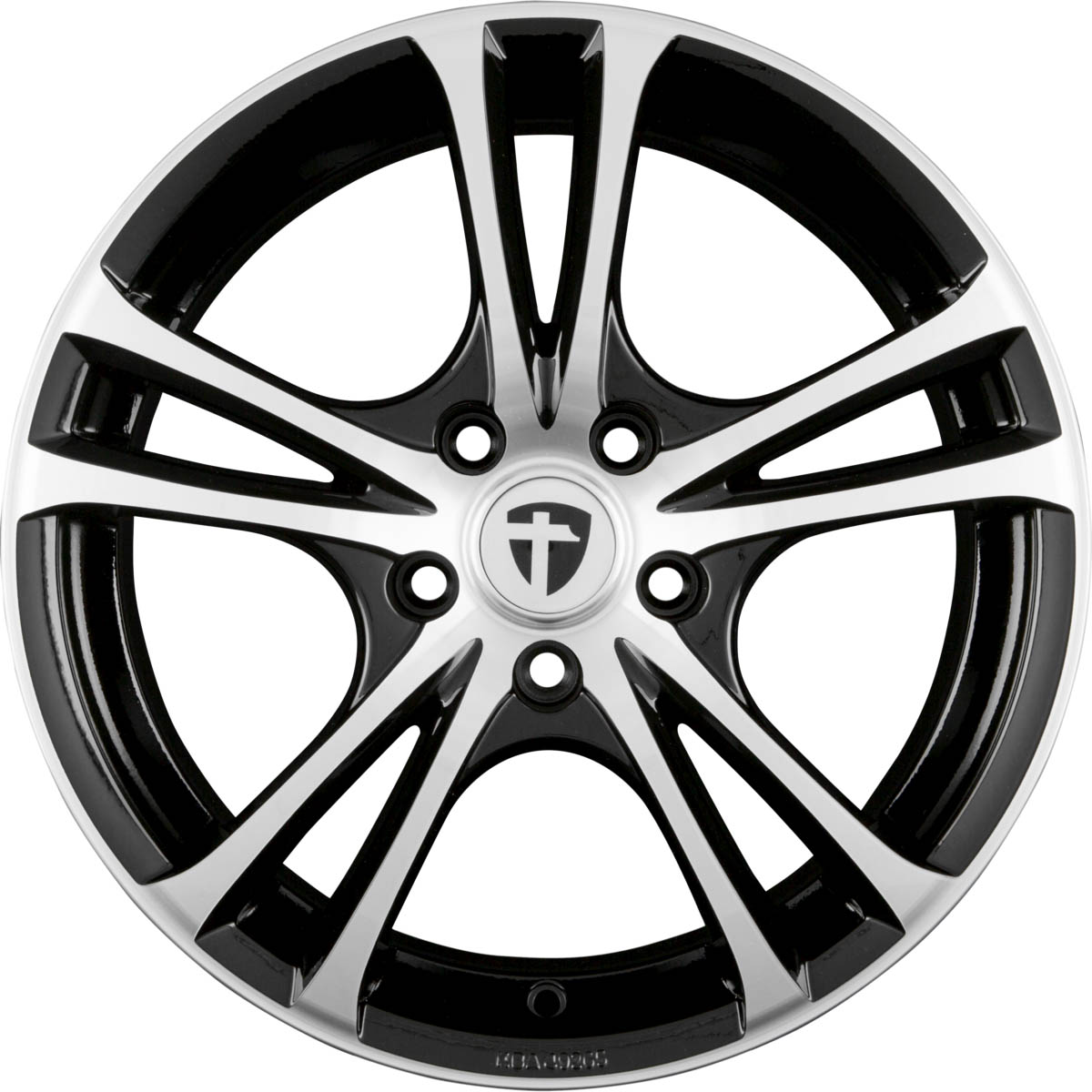 TOMASON EASY 7.50x17 5x100.0 ET 42 - felgi aluminiowe (kolor Czarny)