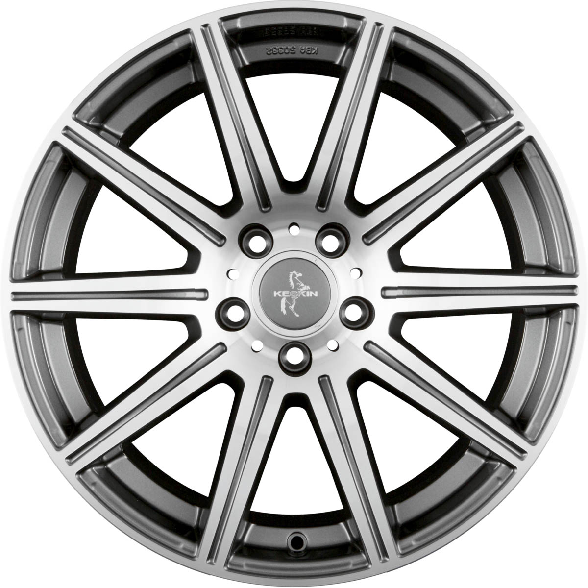 KESKIN KT16 DYNAMIC 8.50x19 5x112.0 ET 45 - felgi aluminiowe (kolor Szary)