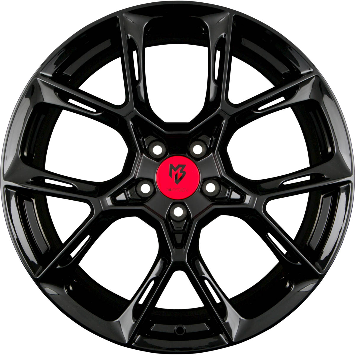 MB-DESIGN KX1 8.50x20 5x112.0 ET 45 - felgi aluminiowe (kolor Czarny)