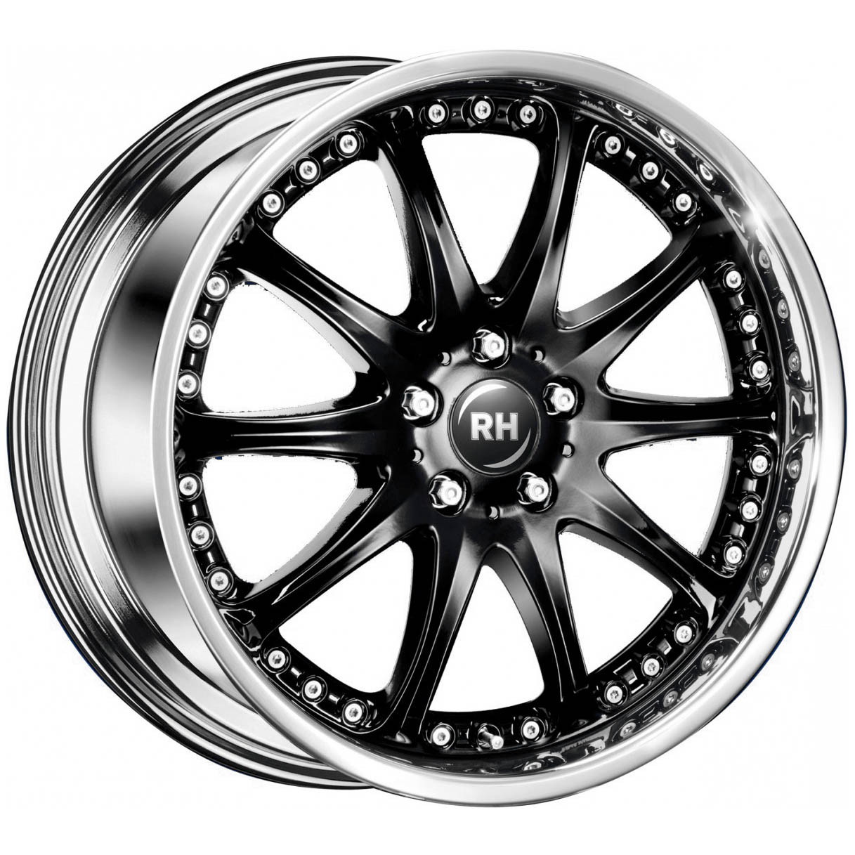 RH ALURAD RAK PHÖNIX 10.00x18 5x120.0 ET 42 - felgi aluminiowe (kolor Czarny)