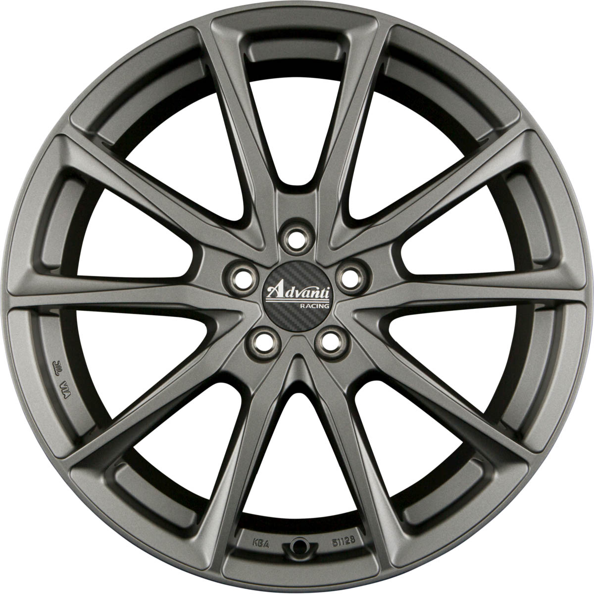 ADVANTI CENTURIO (ADV15) 7.50x17 5x114.3 ET 30 - felgi aluminiowe (kolor Grafitowy)