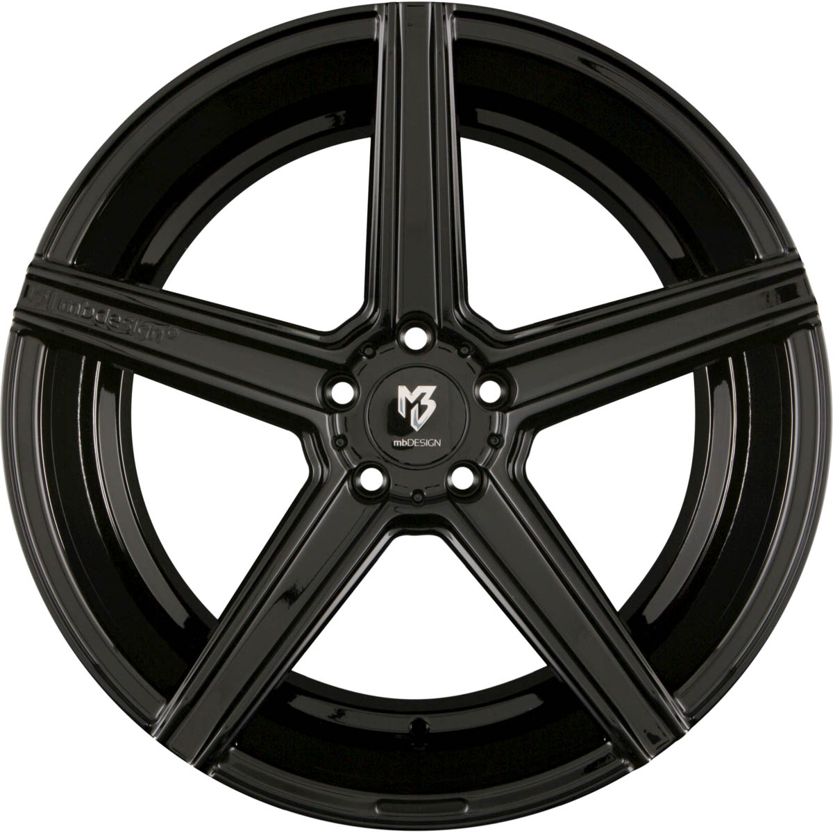 MB-DESIGN KV1 9.00x20 5x112.0 ET 34 - felgi aluminiowe (kolor Czarny)