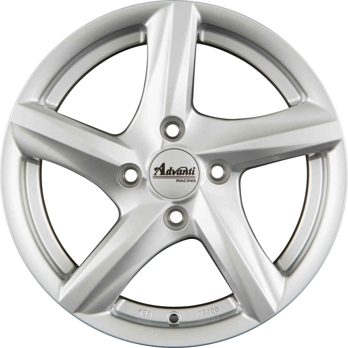 ADVANTI NEPA (ADV10) 7.50x17 5x115.0 ET 40 - felgi aluminiowe (kolor Srebrny)