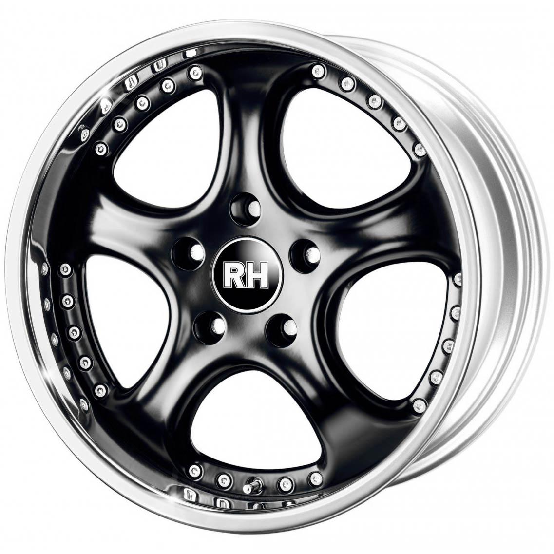 RH ALURAD RAL CUP 10.00x18 5x130.0 ET 54 - felgi aluminiowe (kolor Czarny)