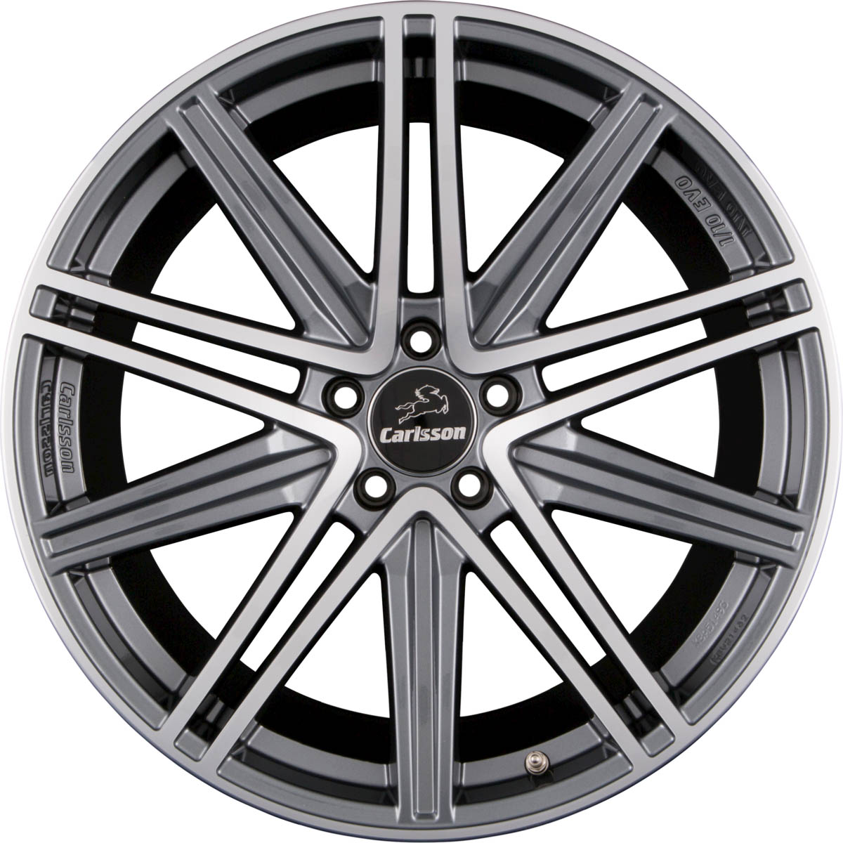 CARLSSON 1/10 EVO 10.50x20 5x112.0 ET 45 - felgi aluminiowe (kolor Szary)